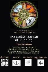 Celtic Festival of running poster